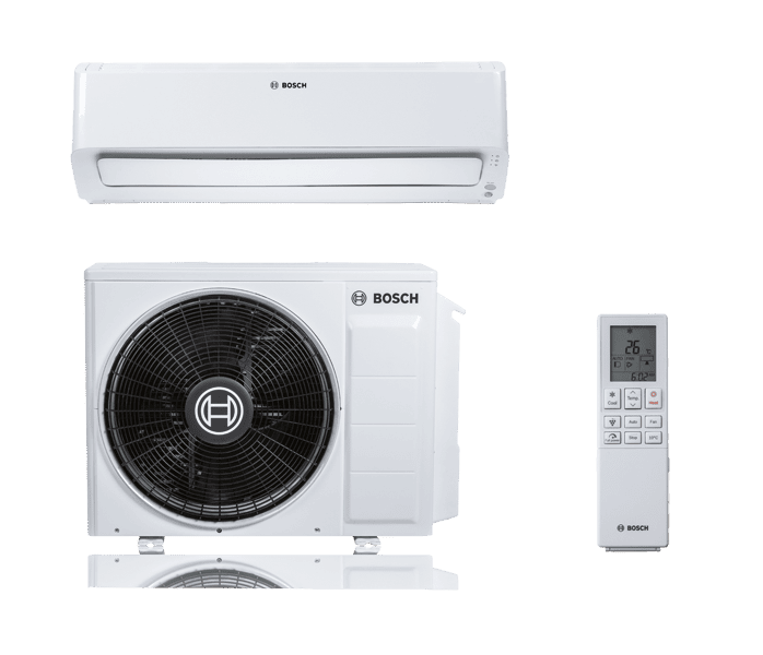 Bosch Climate 8000i Split-Klimaanlage mit Innen- und Außengerät